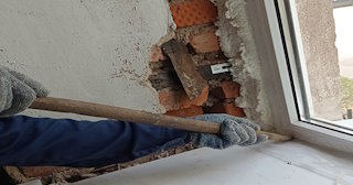 Демонтаж оконных откосов по выгодной цене от 509 руб. в Копейске - Сварной-Кпс